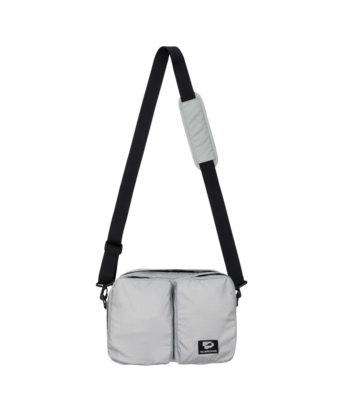 웰빙익스프레스(WELLBEING EXPRESS) Two Way Cross Bag Grey