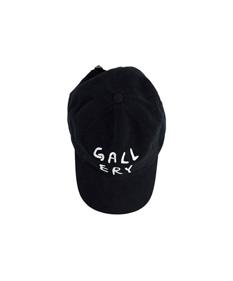 Gallery Logo Ball Cap - Black