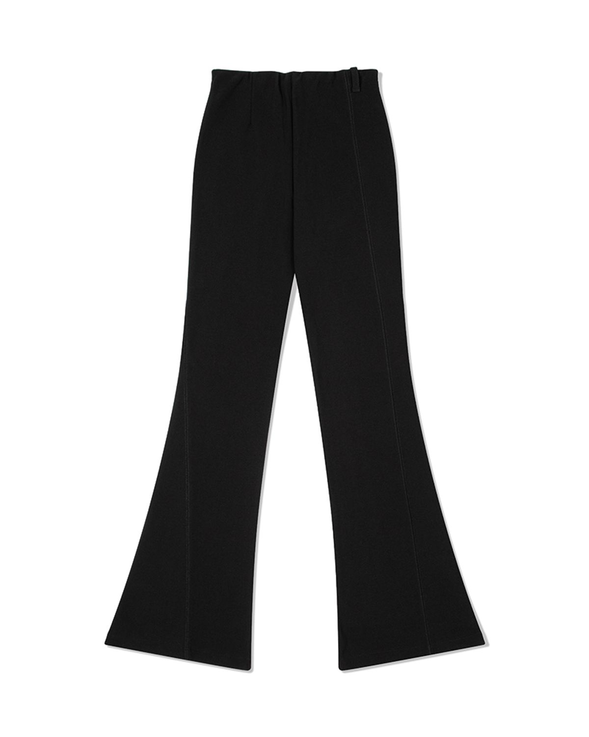 모아(MOAA) 트위스티드 부츠컷 팬츠 (BLACK)
