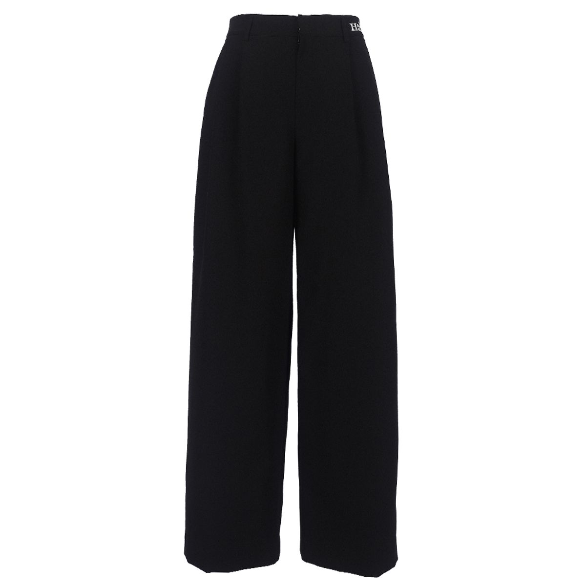 하투(HATU) WIDED FIT TROUSERS BLACK