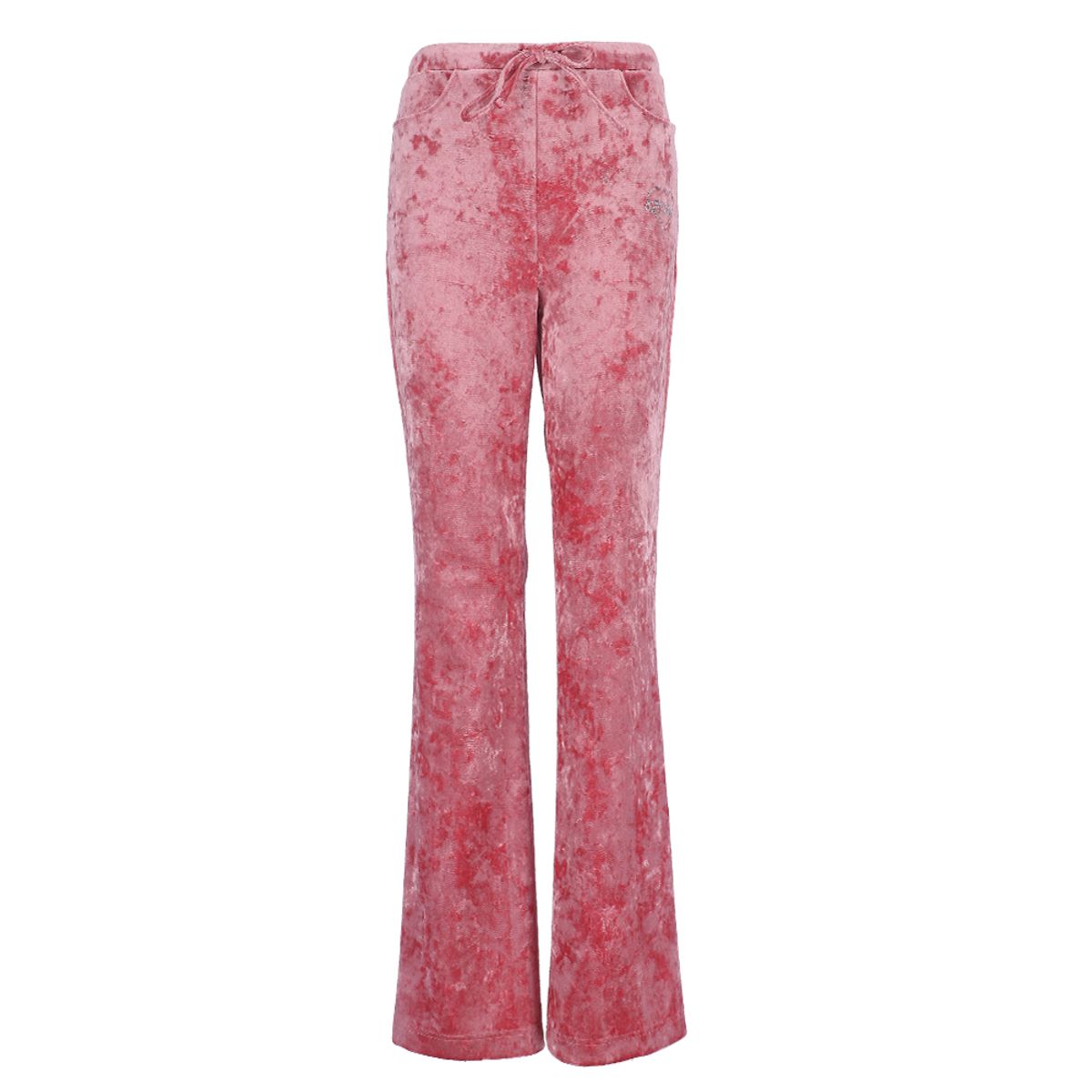 하투(HATU) VELVET FLARED LOUNGE PANTS PINK