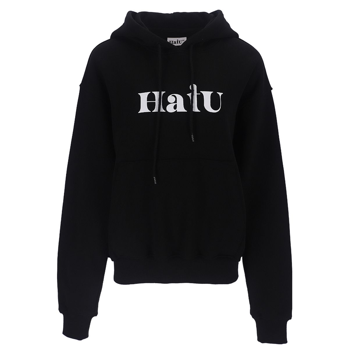 하투(HATU) ORIGINAL LOGO HOODIE BLACK