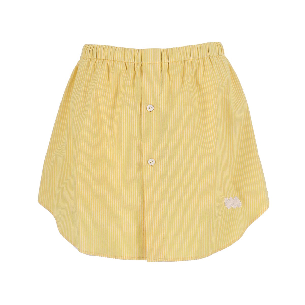 하투(HATU) STRIPED SHIRT SET-UP BOTTOM YELLOW
