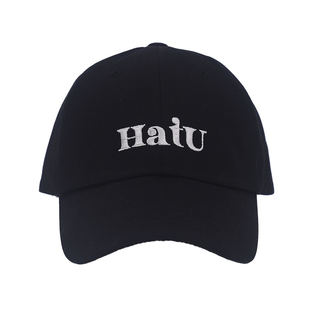 하투(HATU) ORIGINAL LOGO CAP BLACK