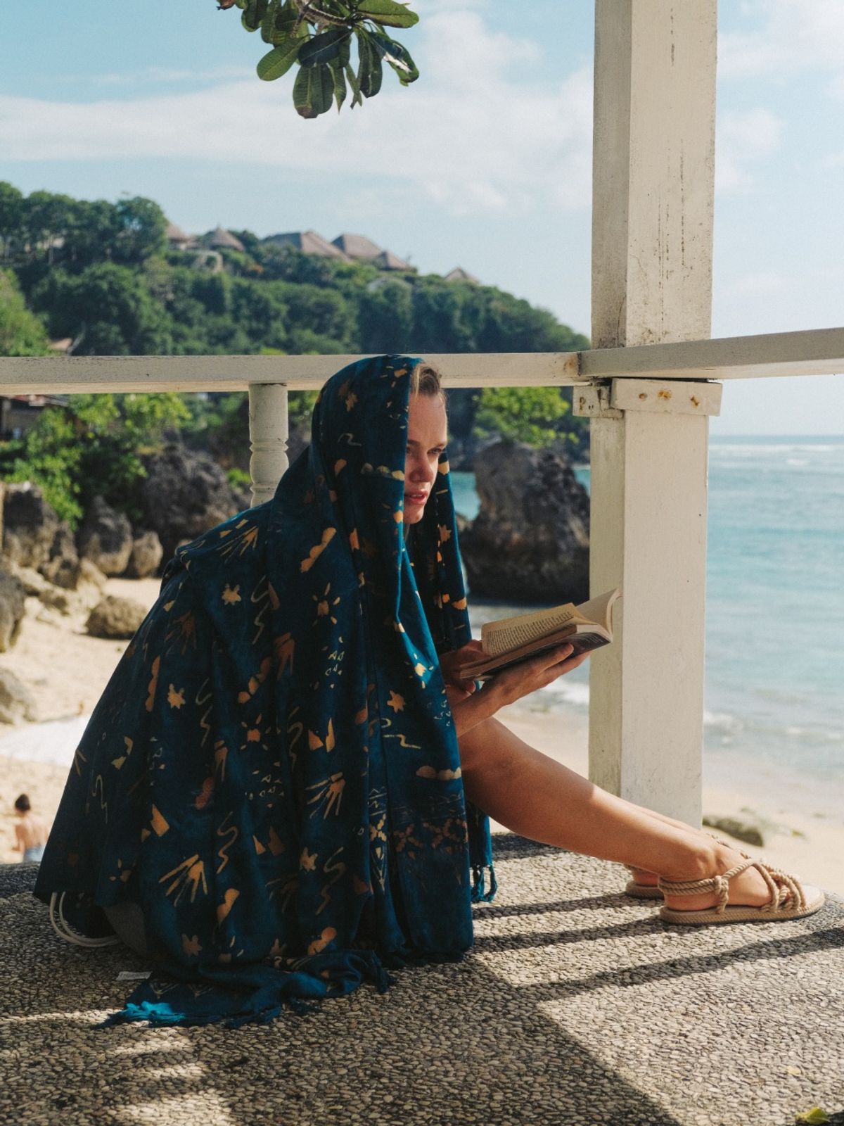 멧앤멜(MATT AND MEL) [Sarong] Road Trip - Teal