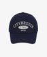 아치 로고 자수 볼캡_NAVY