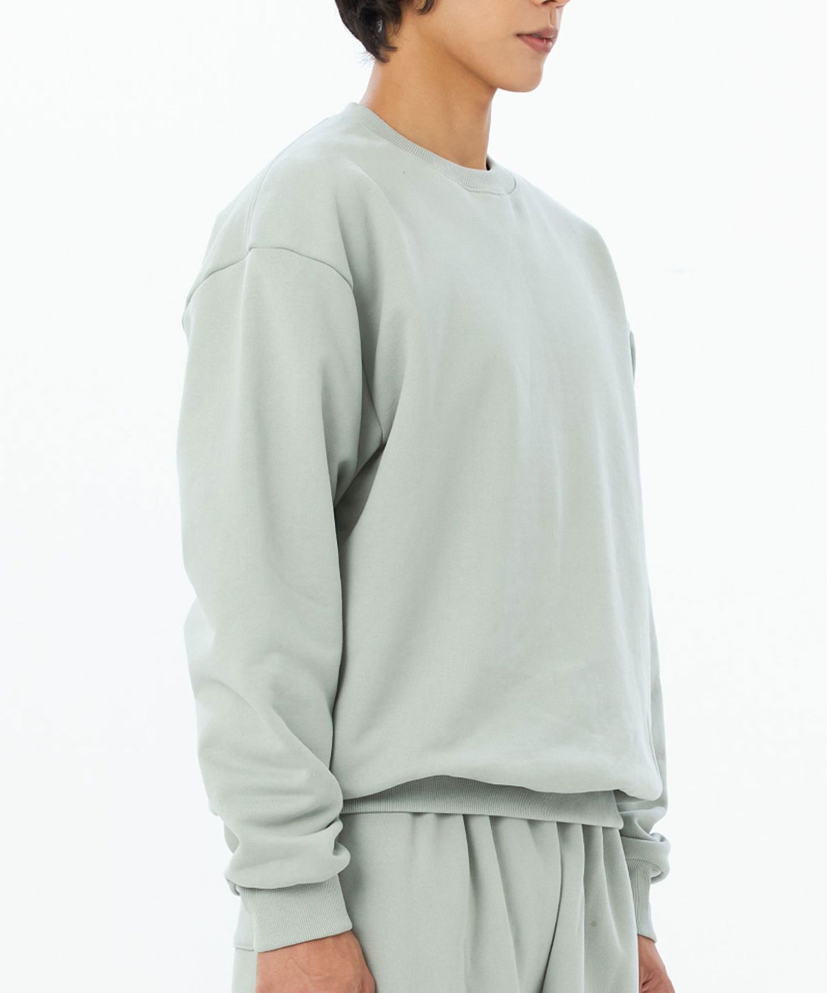 더트(DURT) DAILY SWEATSHIRTS (SAGE GREEN)