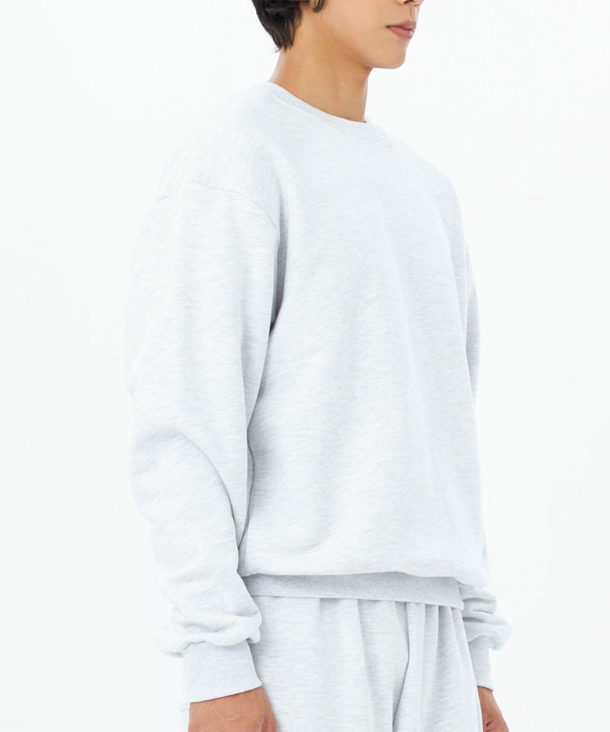 더트(DURT) DAILY SWEATSHIRTS (LIGHT GREY)