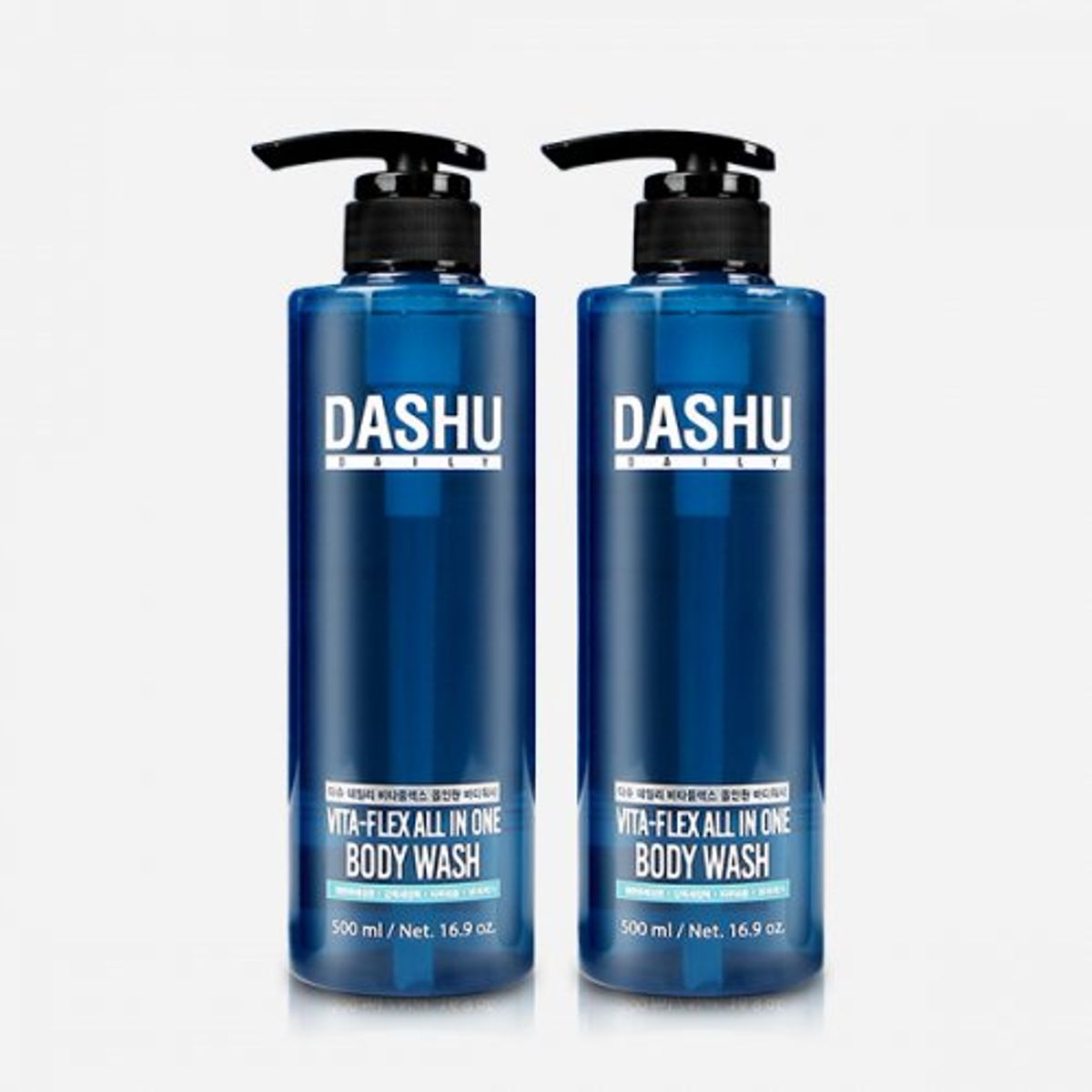 다슈(DASHU) 데일리 비타플렉스 올인원 바디워시 500ml 2ea