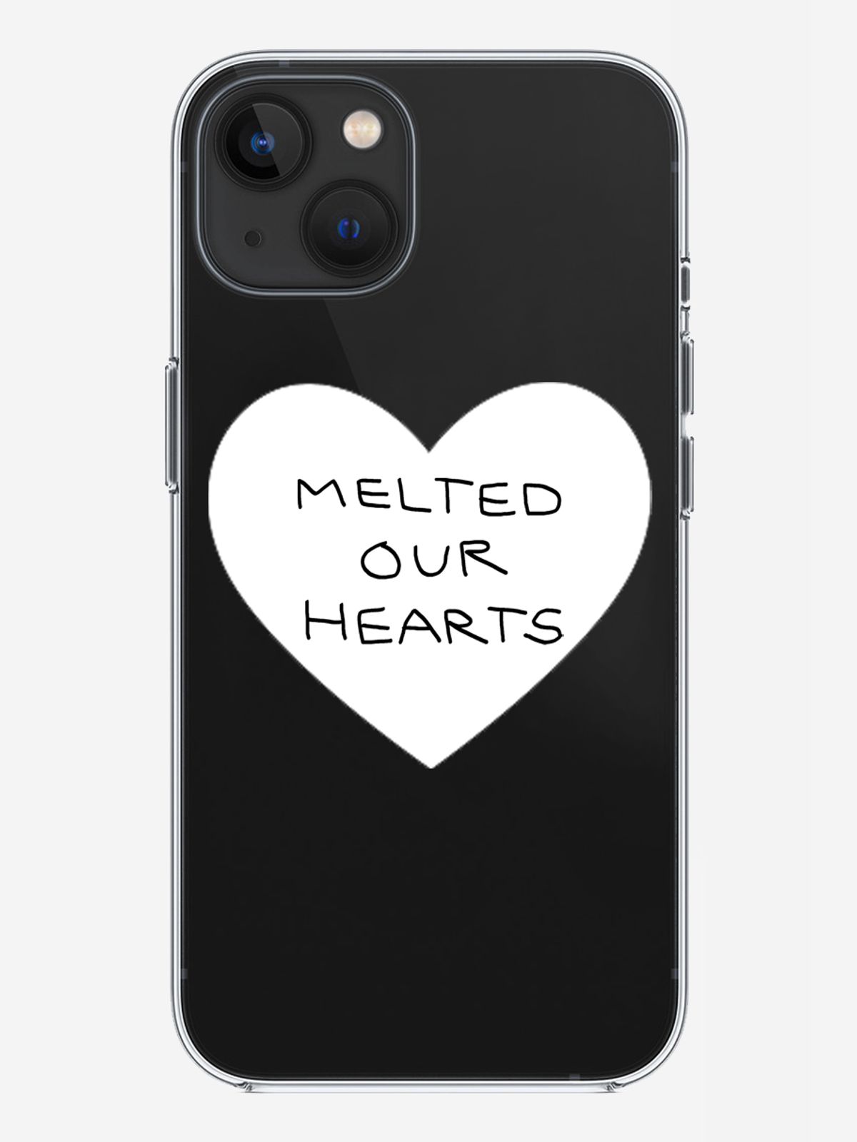 애프터눈라이브(AFTERNOONLIVE) Melted Our Hearts Iphone Case (White)