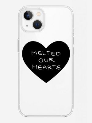 Melted Our Hearts Iphone Case (Black)