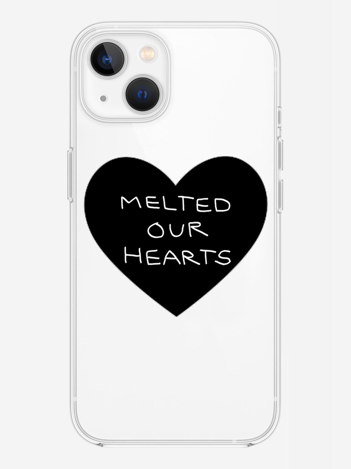 애프터눈라이브(AFTERNOONLIVE) Melted Our Hearts Iphone Case (Black)