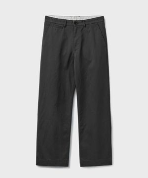 [DESK] NATURAL CHINO PANTS [WASHED CHARCOAL]