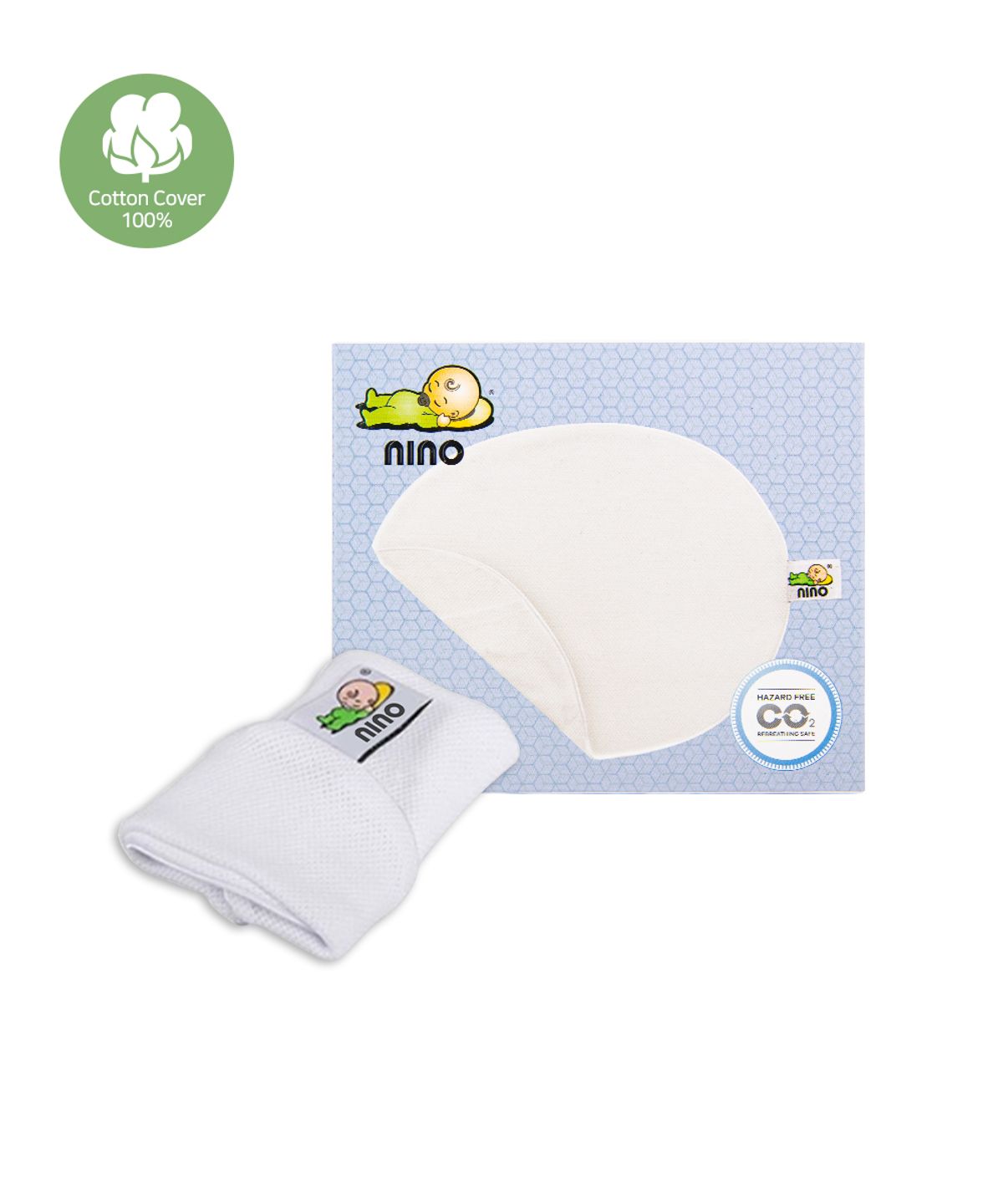 니노 필로우(NINO PILLOW) 순면 화이트 커버