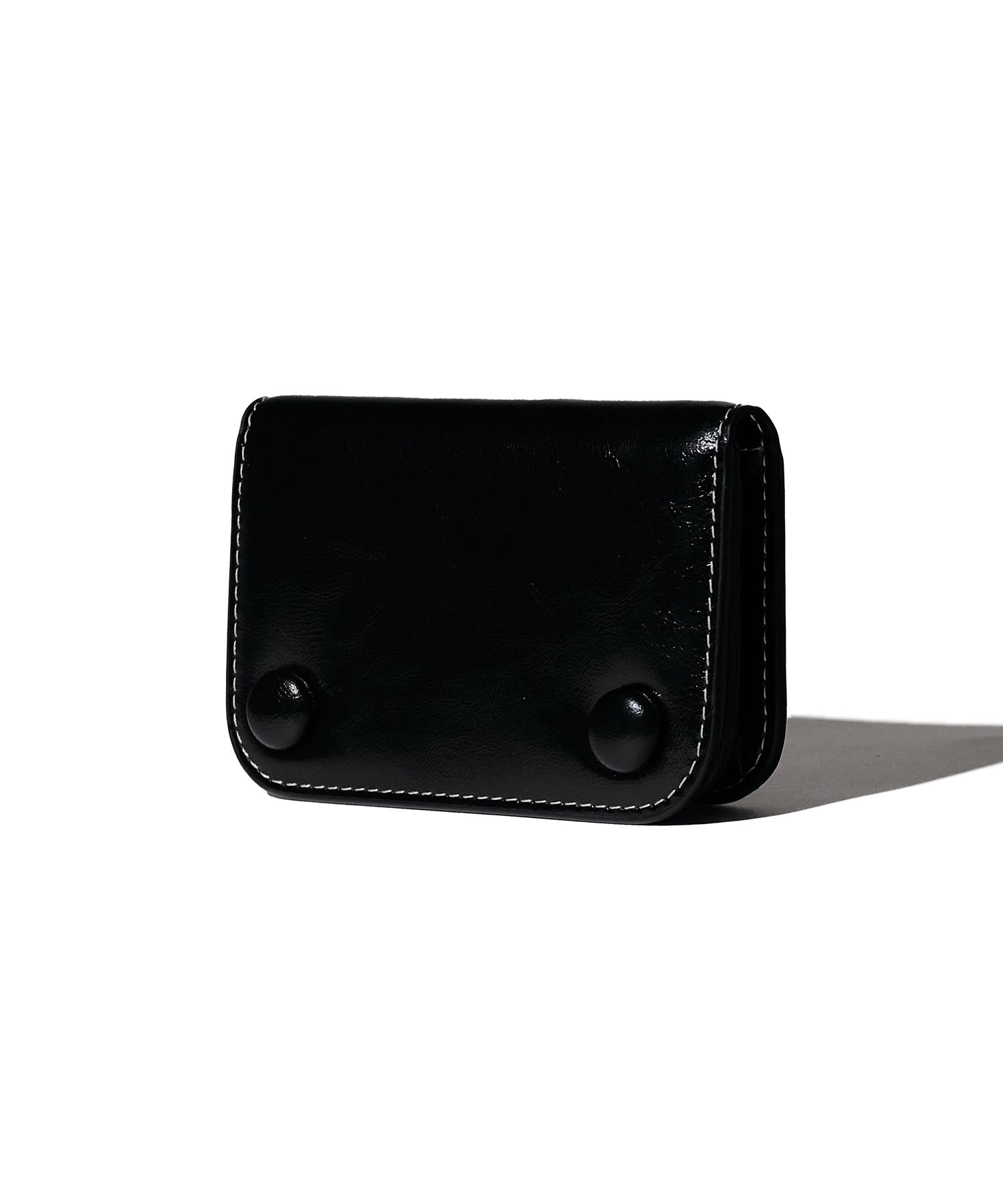 ★lemasque★ Dot Compact Keyring Business Card Holder Black MUSINSA | LEMASQUE Dot Compact Keyring Business Card Card