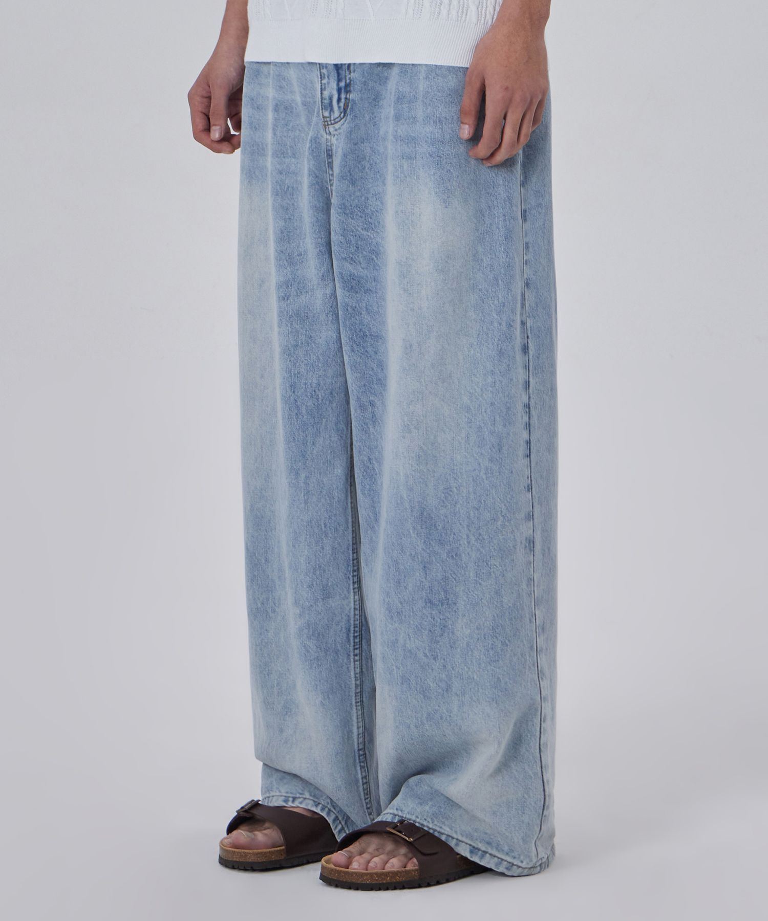 lessix 25ss wool denim pant LES SIX • S/S '25 - orimono+