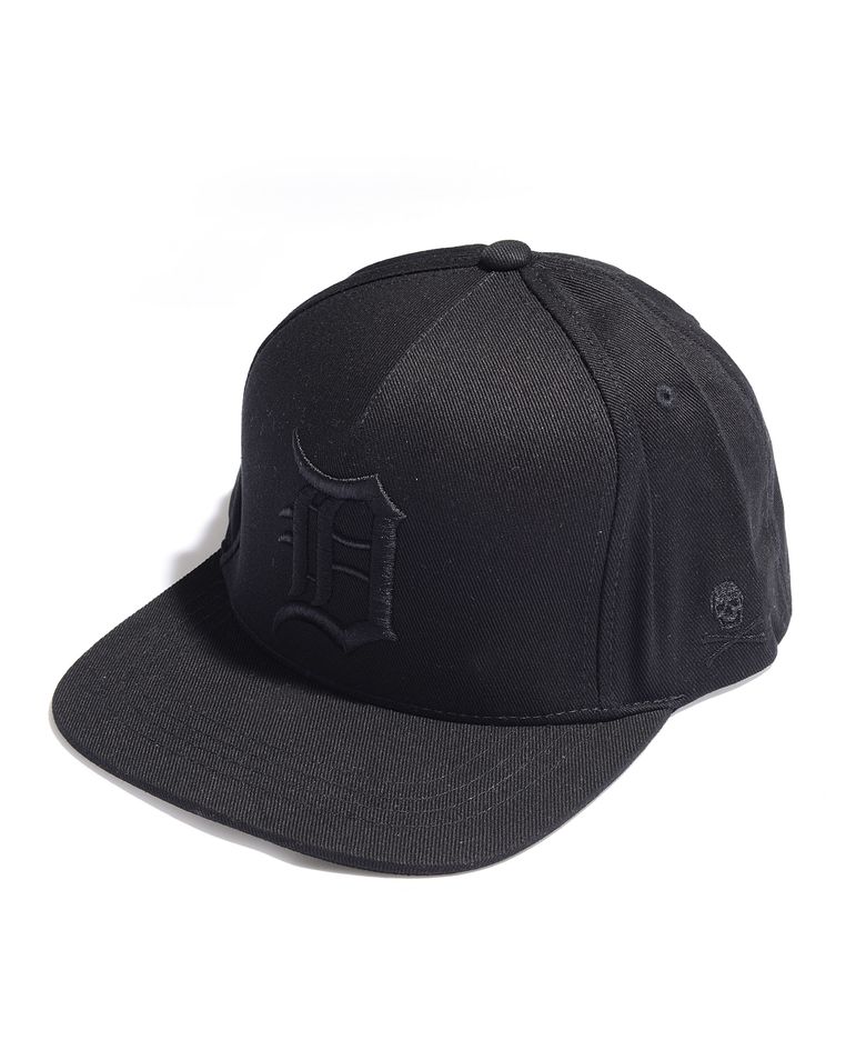 TIGER D SNAPBACK CAP (BLACK EMBO)