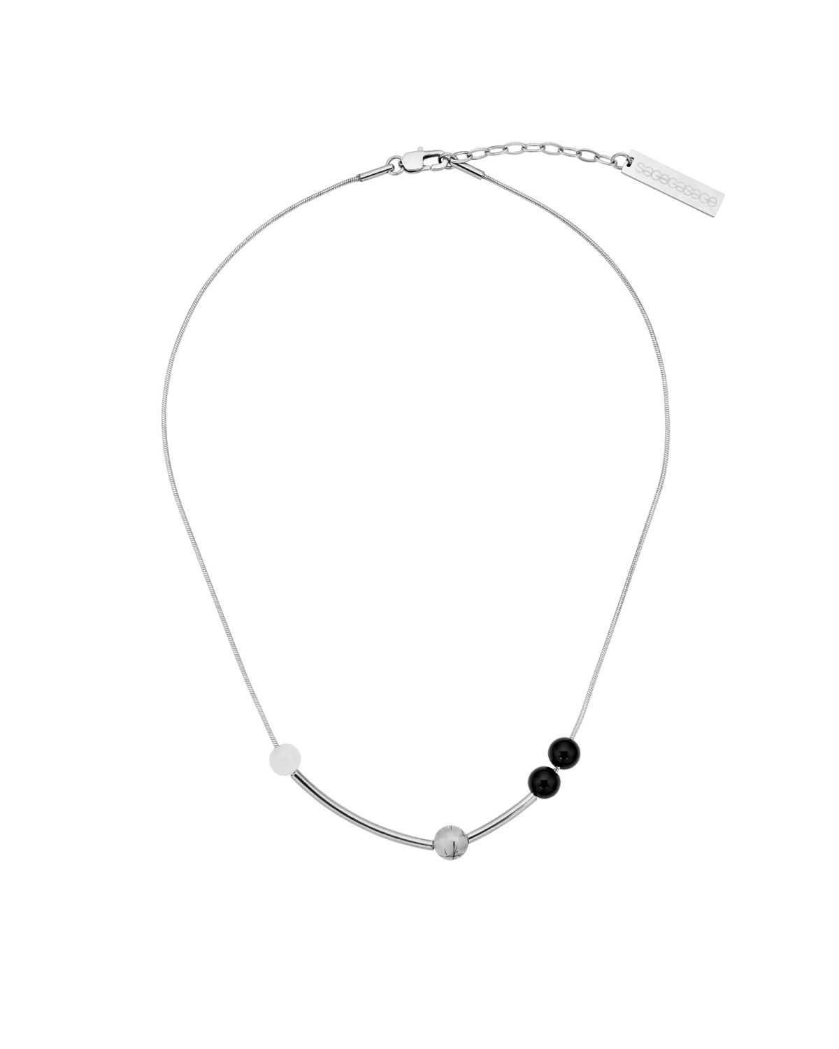 SAGEGASAGE☆Asymmetry Necklace MUSINSA公式 | SAGEGASAGE Asymmetry Necklace
