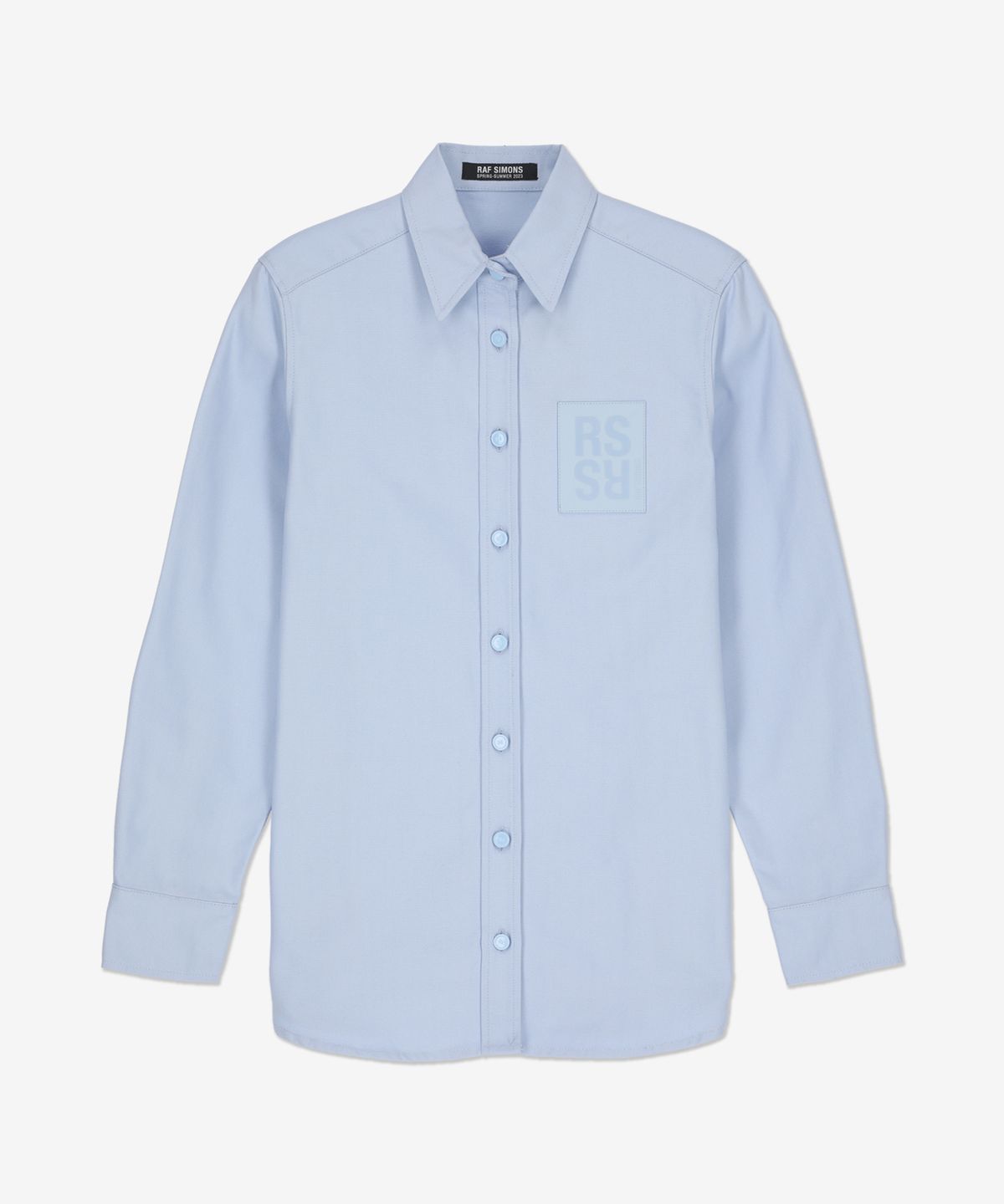 라프시몬스(RAF SIMONS) 데님 셔츠 - 라이트 블루 / 231W242100800042