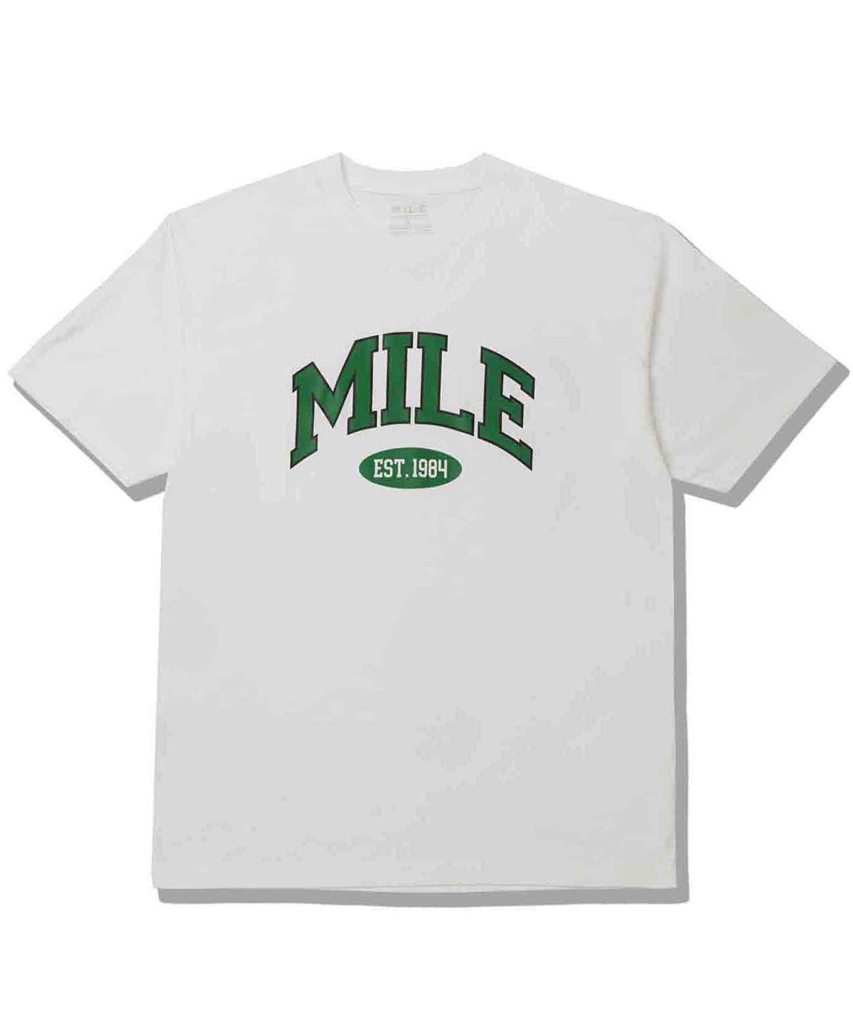 더마일(THEMILE) MILE EST GARMENTS CREW [WHITE]