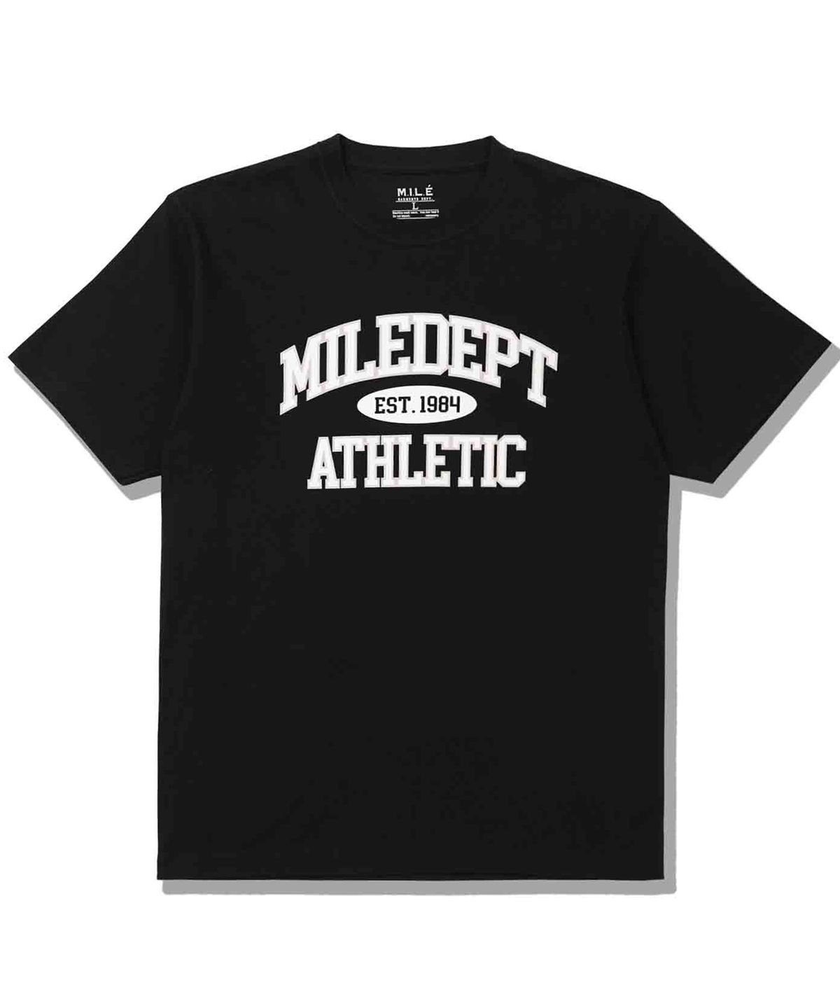 더마일(THEMILE) MILE DEPT. GARMENTS CREW [BLACK]