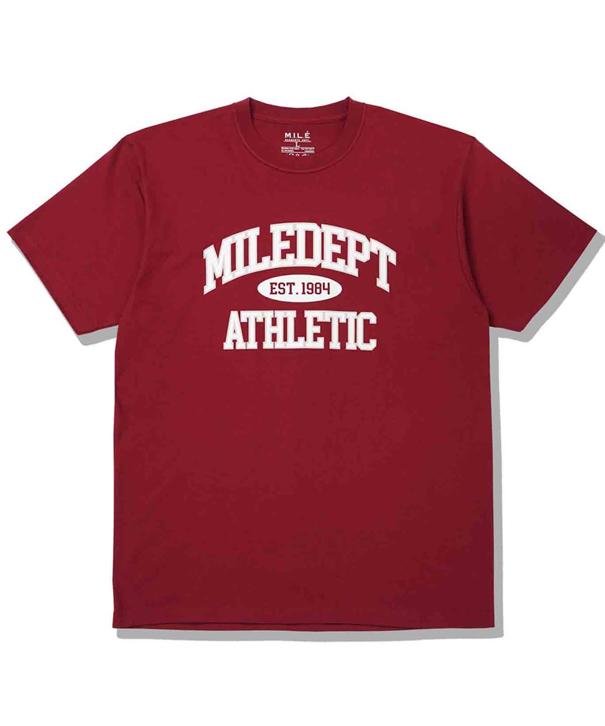 더마일(THEMILE) MILE DEPT. GARMENTS CREW [BURGANDY]