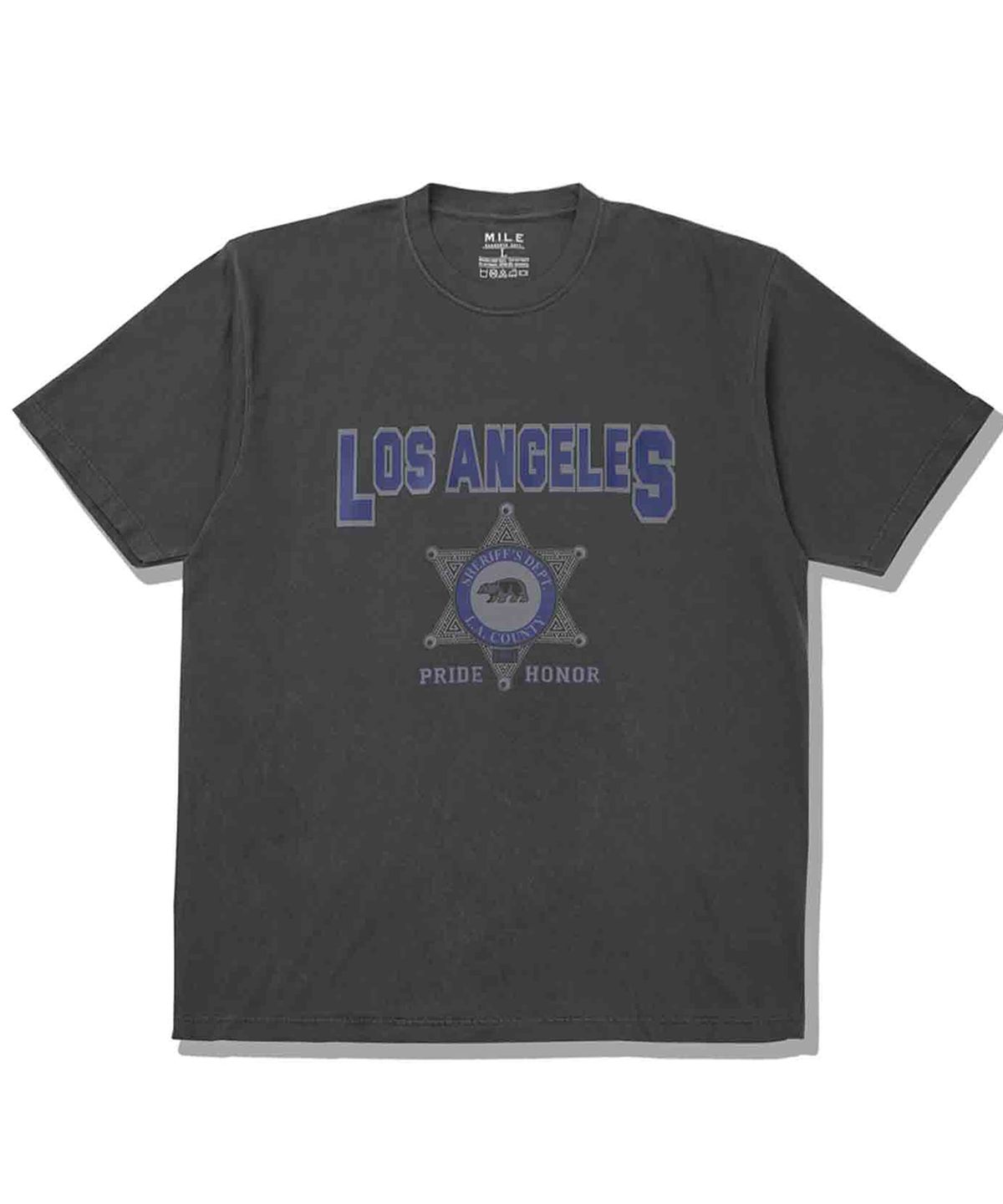더마일(THEMILE) L.A COUNTY GARMENTS CREW [D.GREY]