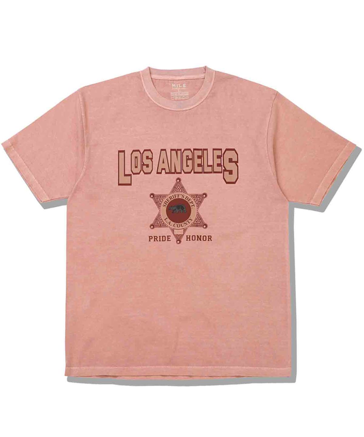 더마일(THEMILE) L.A COUNTY GARMENTS CREW [D.PINK]