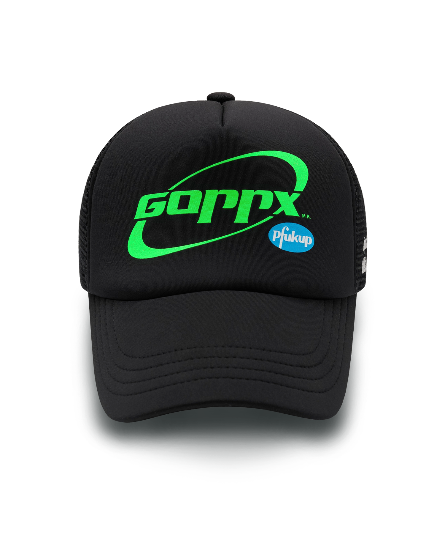 ☆関税込☆GRAM OUNCE POUND★ P-Logo Trucker Cap★ MUSINSA公式 | Gram ounce pound P-Logo Trucker Cap_Black