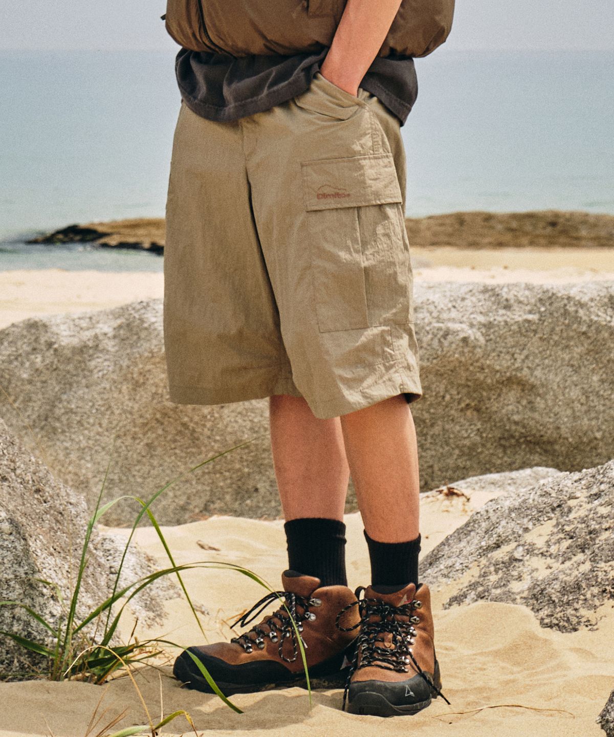 디미토(DIMITO) NY CARGO SHORT PANTS BEIGE