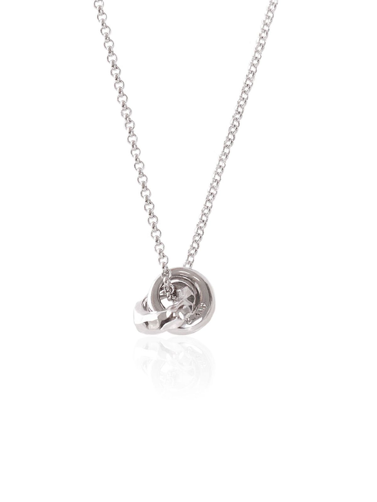 시엔(XIANN) Silver lining pendant N 실버라이닝 팬던트 목걸이