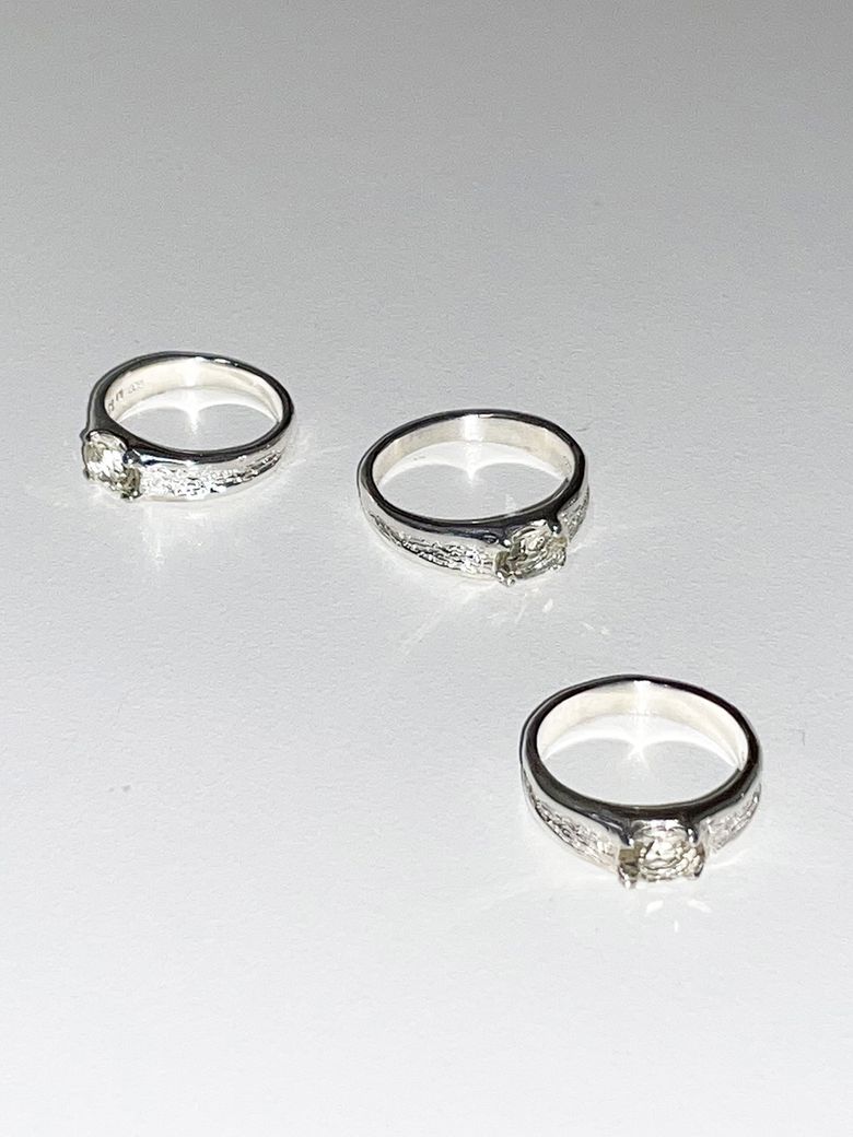해류 TEXTURE RING 005 (LEMON)