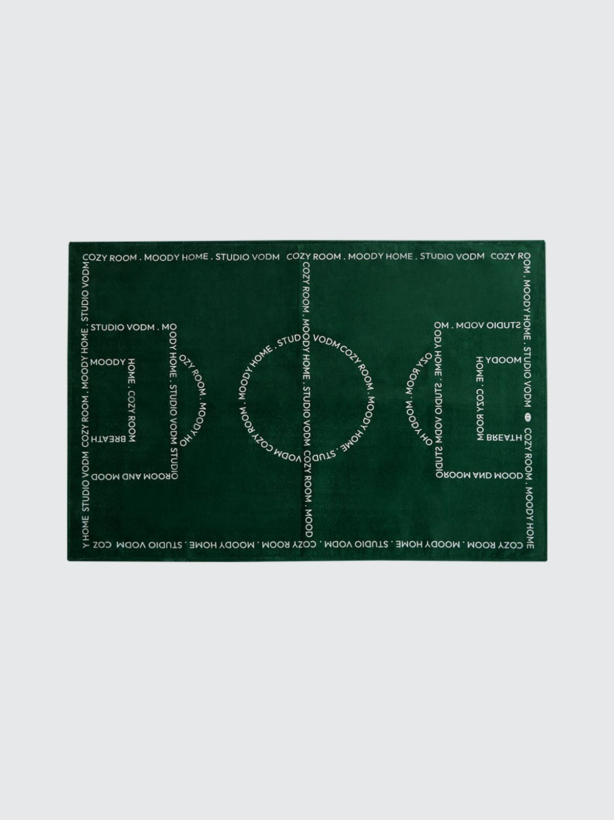 뷔오디엠(VODM) football 레터링 생활방수 카페트 러그