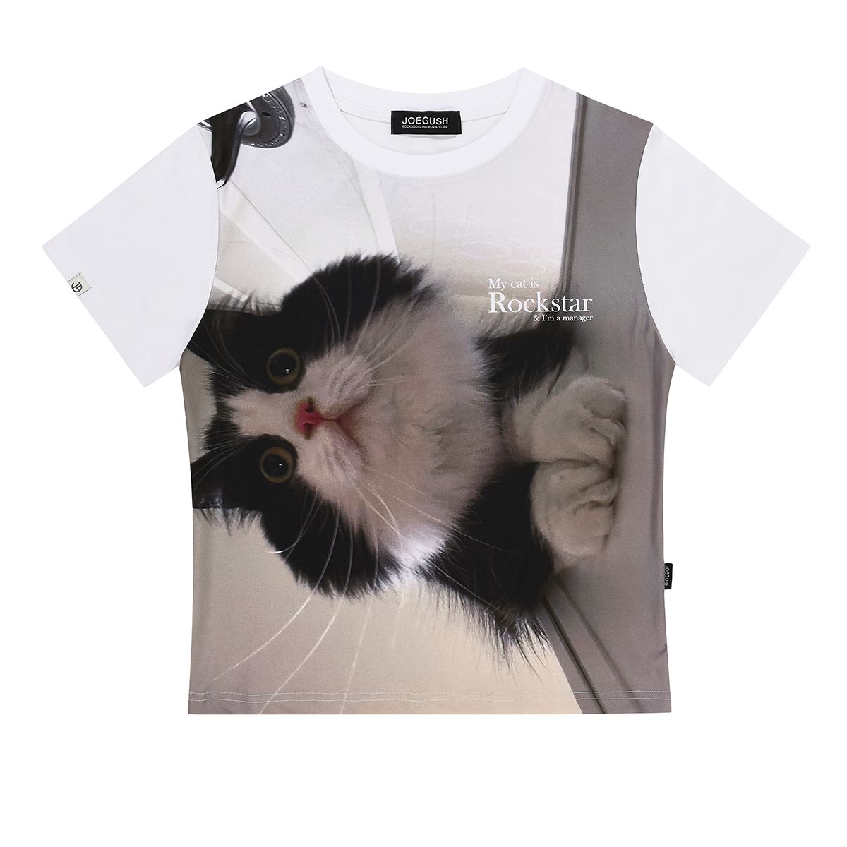 【JOEGUSH 】 COCO T-shirt (CROP VER.) /追跡付 MUSINSA | JOEGUSH COCO T-shirt (CROP VER.)