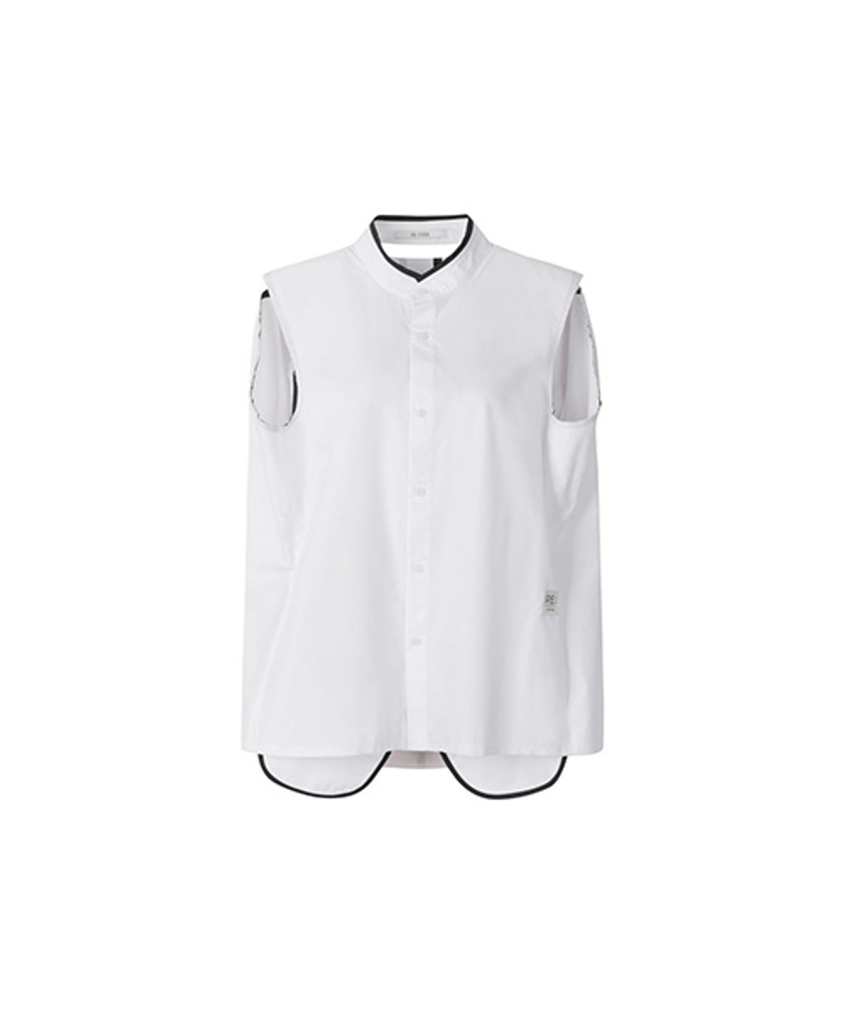 래코드(RECODE) Insideout Pocket Sleeveless Top_RQSAM23593WHX