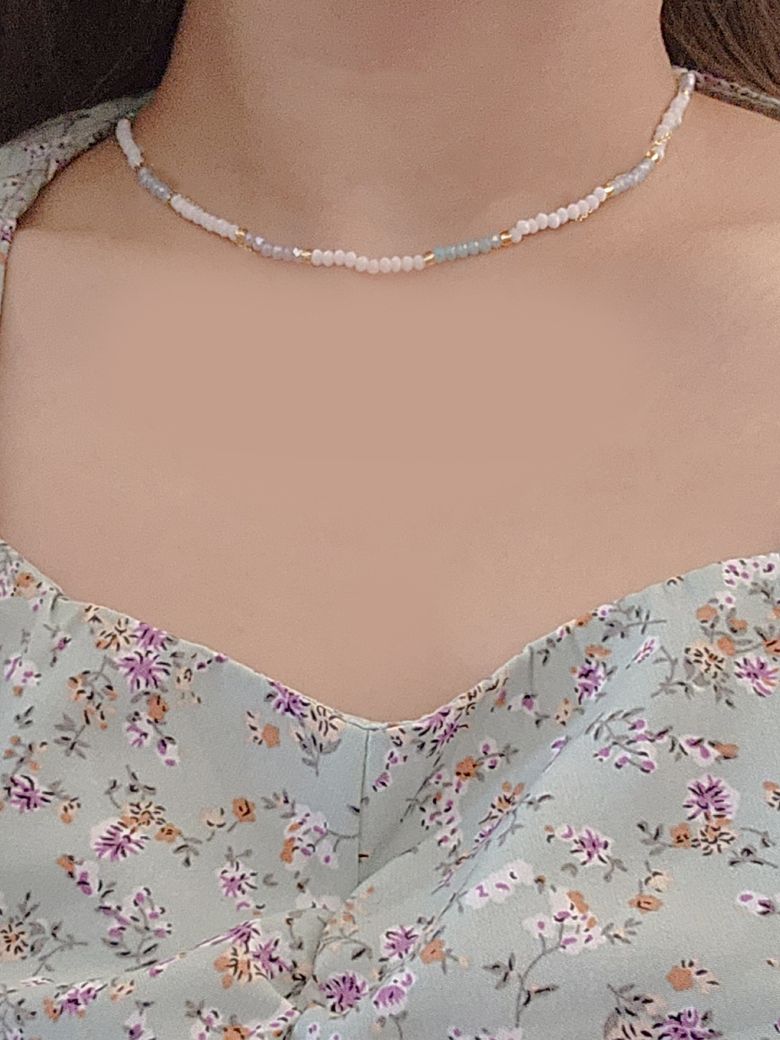 Cloud Bead Necklace