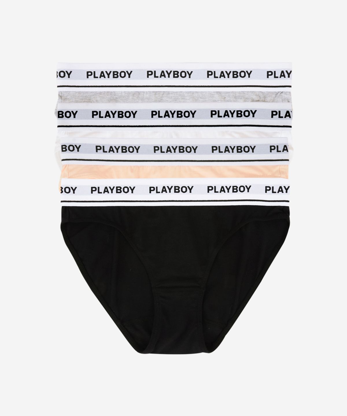 플레이보이(PLAYBOY) 우먼 아웃밴드 삼각팬티 PWP3611-1매입