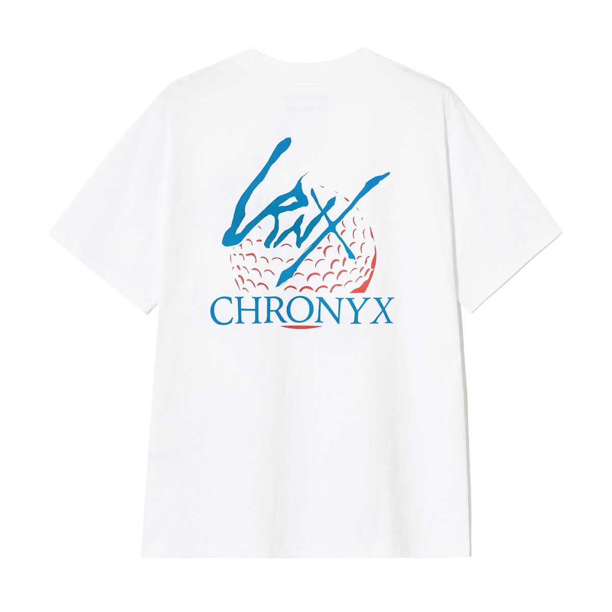 크로닉스(CHRONYX) 488 빅로고 티셔츠 화이트