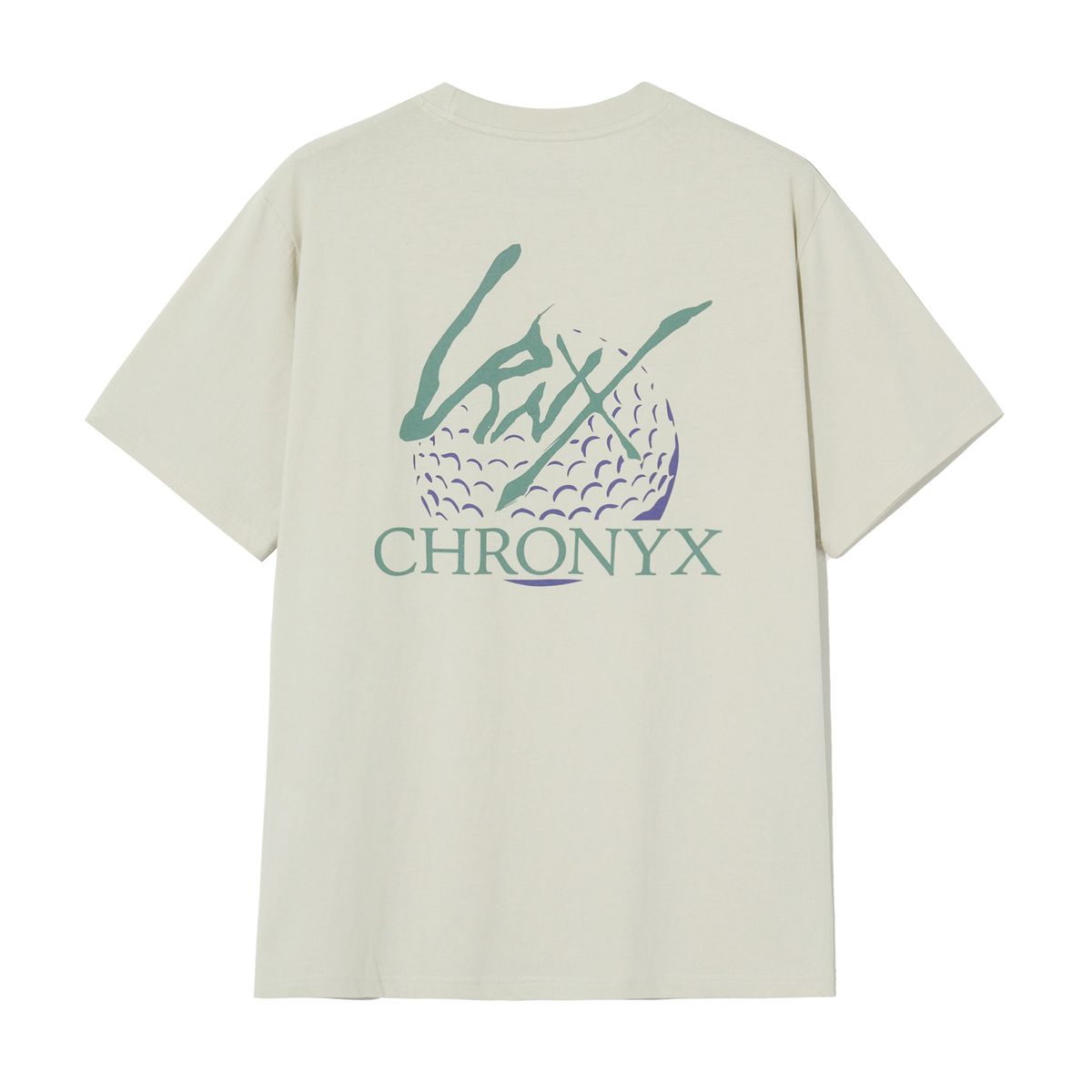크로닉스(CHRONYX) 488 빅로고 티셔츠 샌드