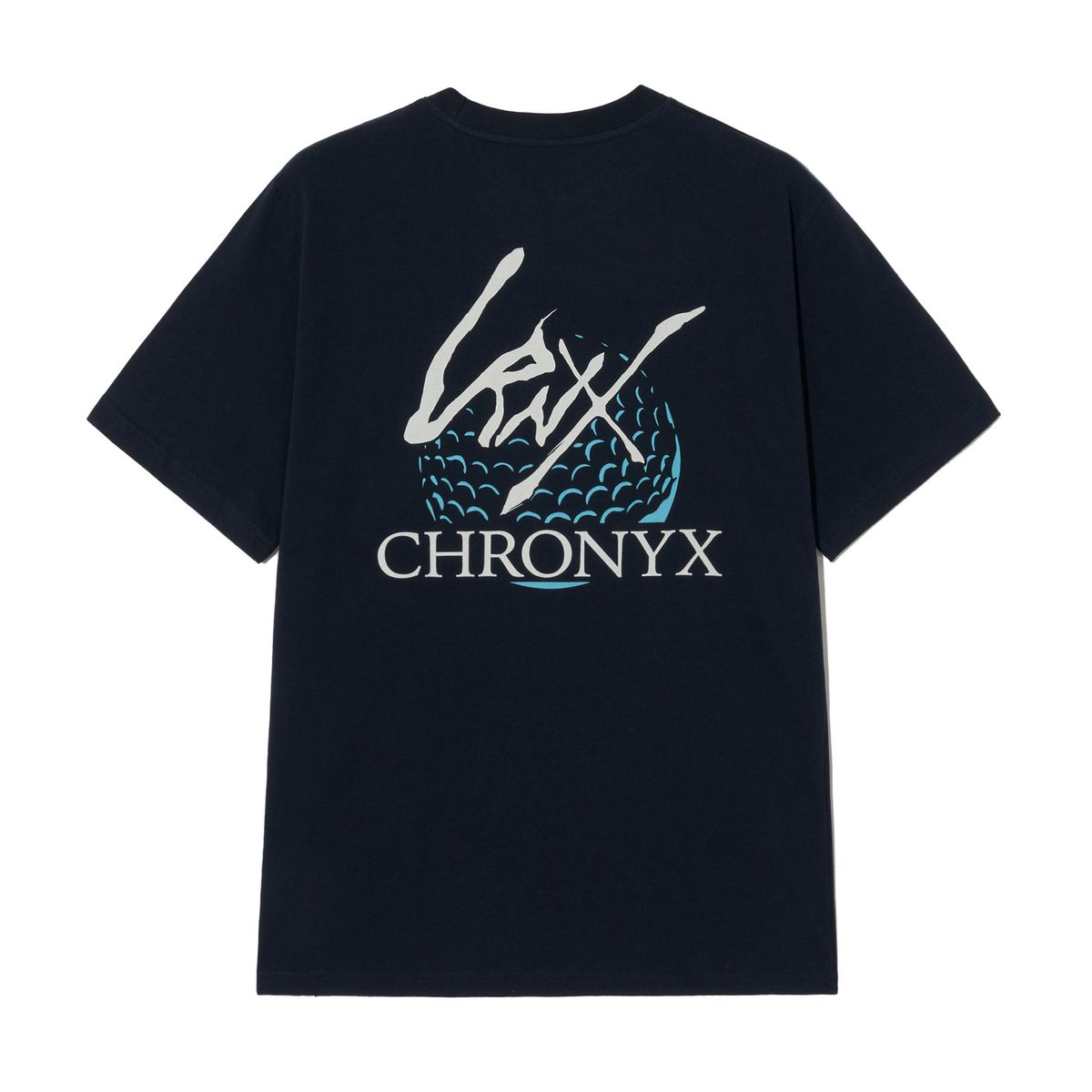 크로닉스(CHRONYX) 488 빅로고 티셔츠 네이비