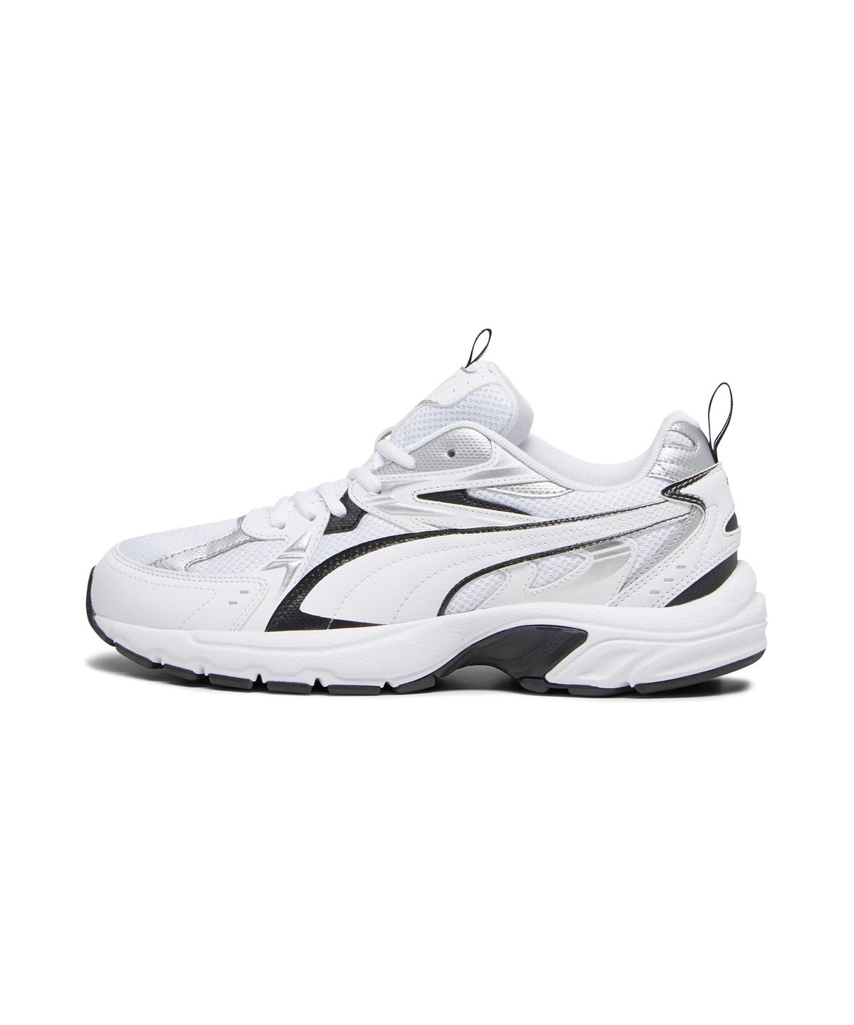 푸마(PUMA) 밀레니오 테크 - 화이트:블랙:실버 / 392322-01