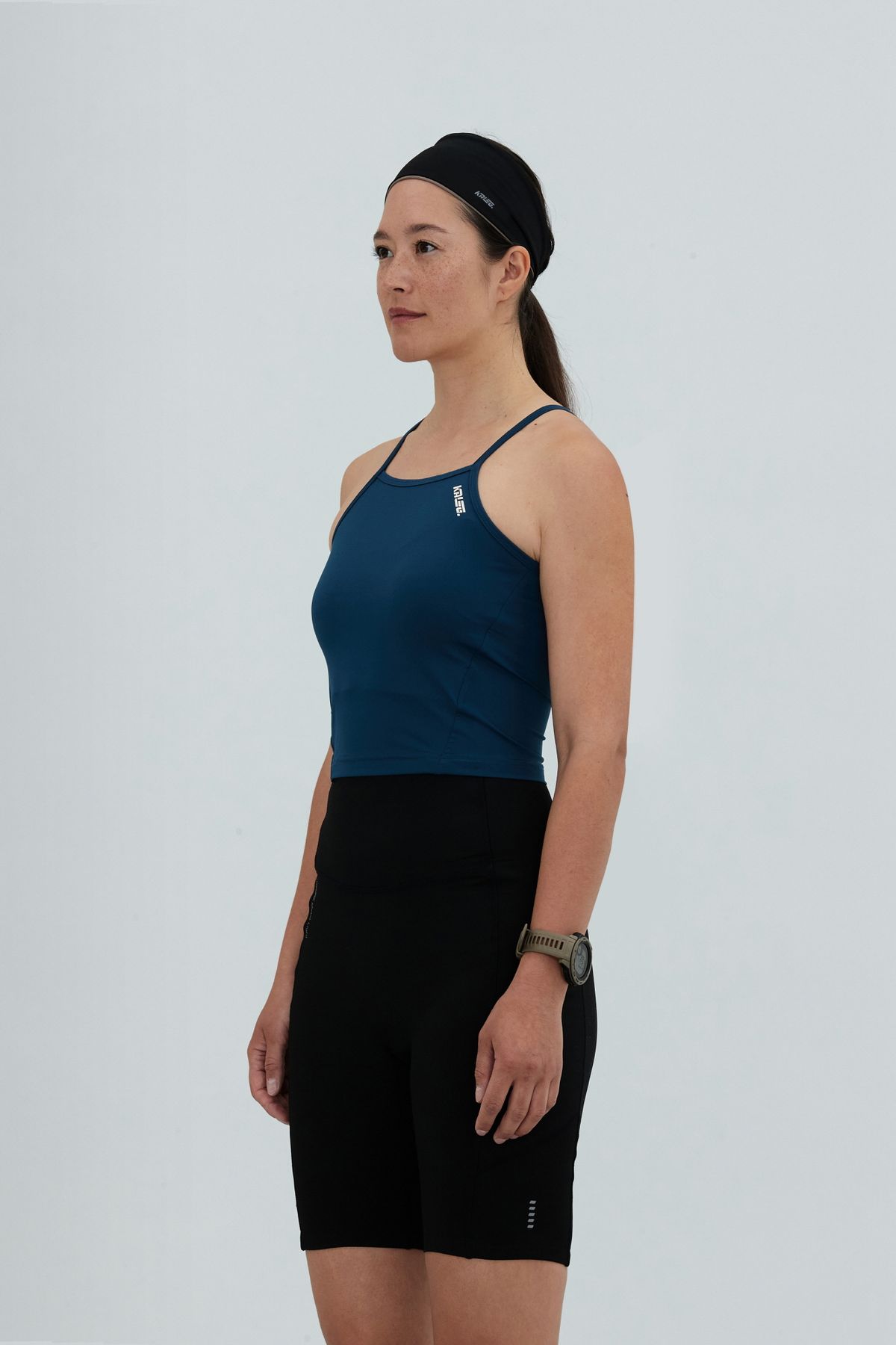 칼렉(KALEG) WOMENS BALANCE TANK TOP/NAVY