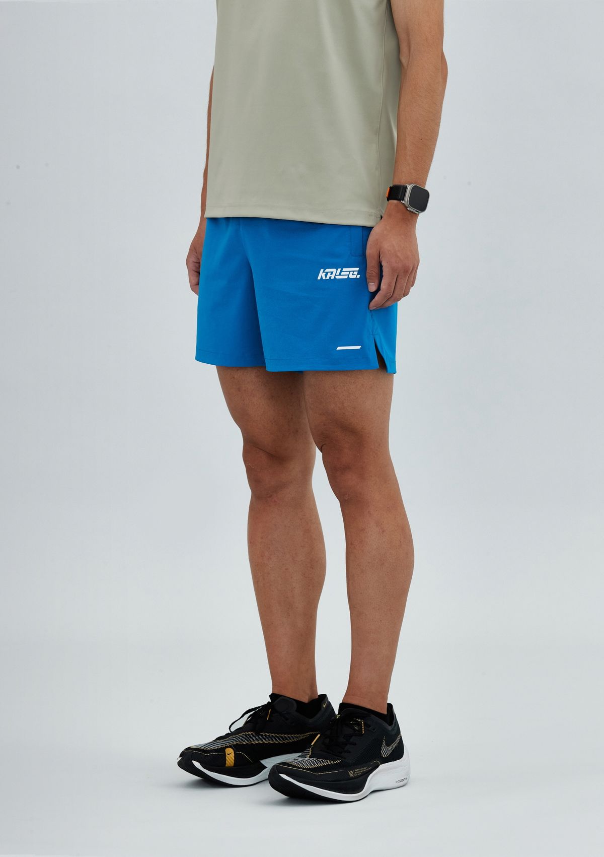칼렉(KALEG) MENS ACTYON WOVEN SHORTS (6)/BLUE