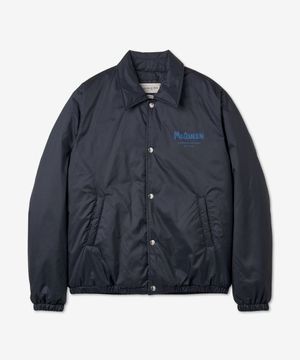 로고 캐주얼 재킷 - 네이비 / 662323QUR604164