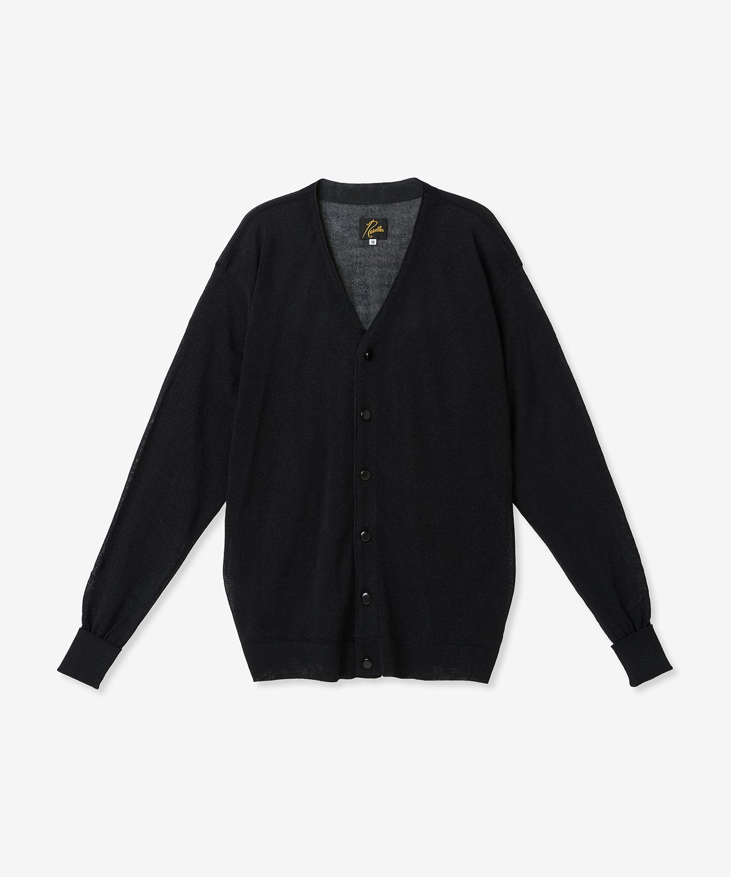 【needles】　V Neck Cardigan Black NEEDLES Black V Neck Cardigan Needles