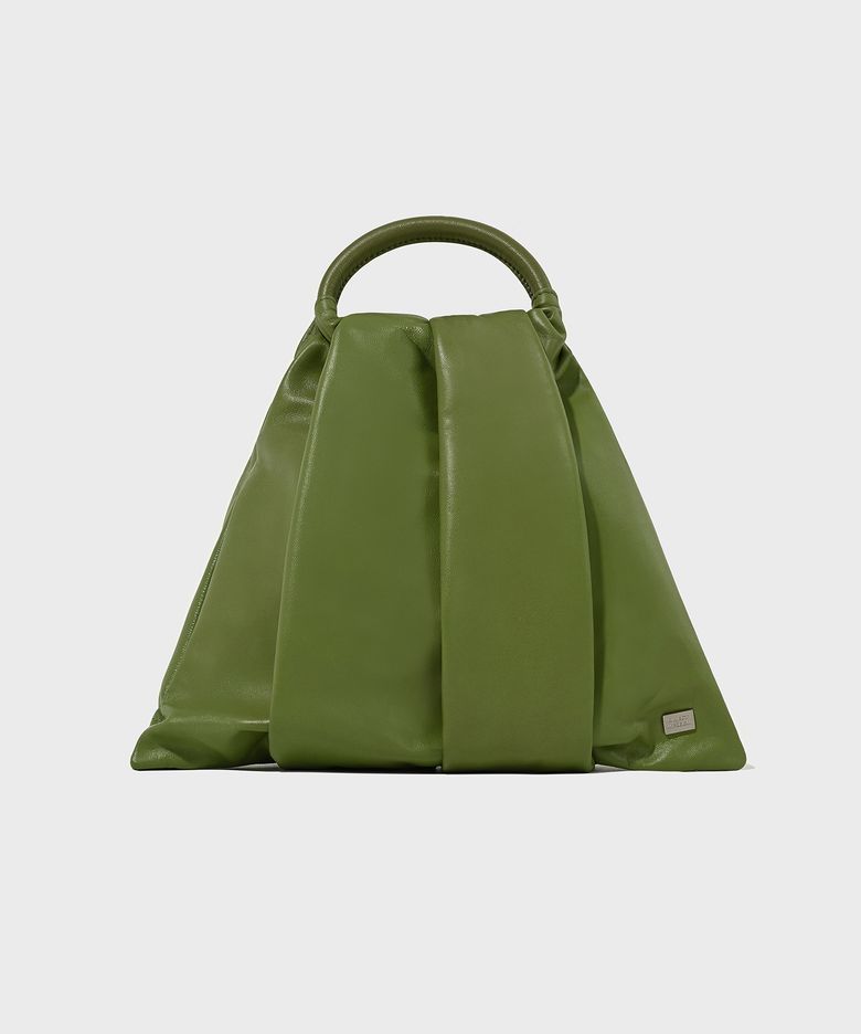 Clam mini tote bag GREEN