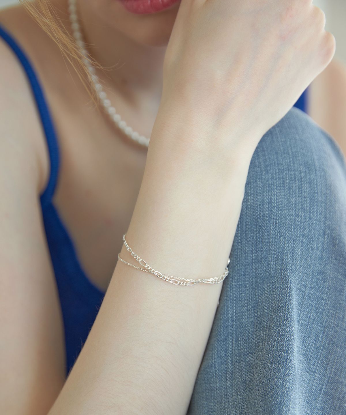 디모멘트(DMOMENT) Lucy 925 Silver Bracelet