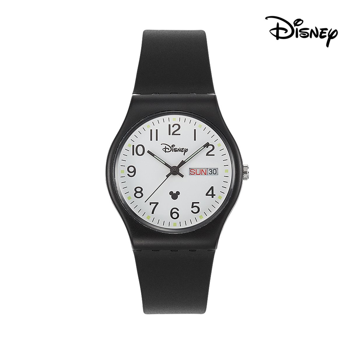 디즈니(Disney) 미키마우스 미키 캐릭터 학생용 손목시계 D12834BWNU
