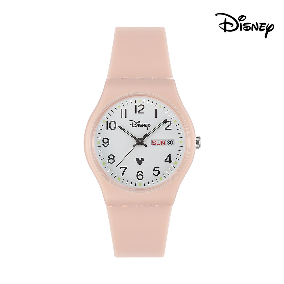 디즈니(Disney) 미키마우스 미키 캐릭터 학생용 손목시계 D12834IPWNU
