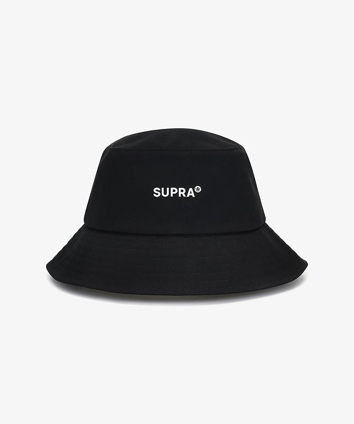 수프라(SUPRA) 로고 베이직 버킷햇(BLACK)